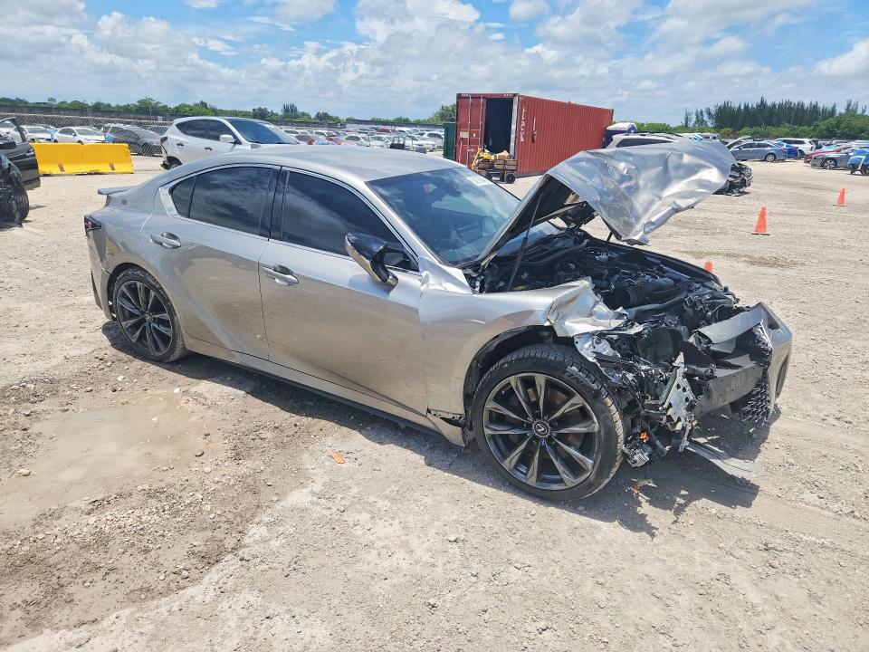 2022 Lexus VIN JTHAA1D23N5119768 COPART salvage auction — FRONT END, Fl - Certificate Of Destruction, sold $2,600 on 2026-07-29 (photo 4)