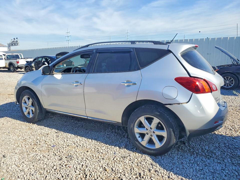 2009 Nissan Murano VIN JN8AZ18U59W025305 COPART salvage auction — REAR END, OH - CERT OF TITLE-SALVAGE, sold $325 on 2026-07-02 (photo 2)