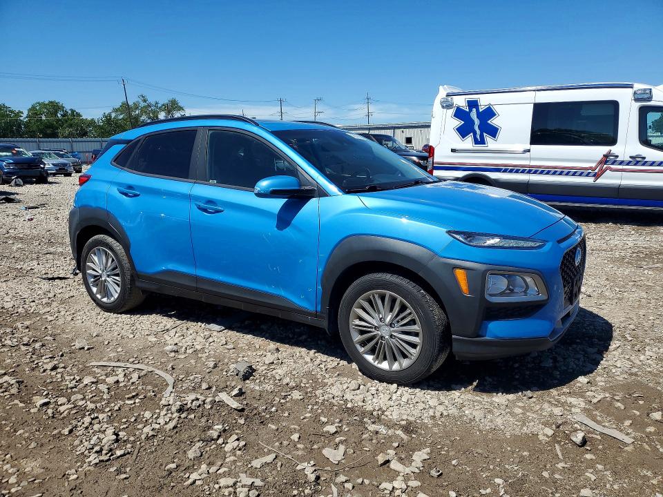 2018 Hyundai VIN KM8K6CAA4JU181528 COPART salvage auction — ROOF, Il - Salvage Certificate, sold $3,600 on 2026-07-24 (photo 4)