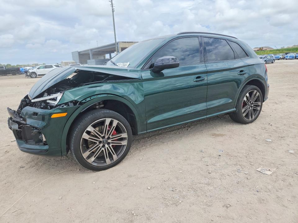 2020 Audi Sq5 VIN WA1C4AFY9L2078896 COPART salvage auction — FRONT END, Fl - Certificate Of Destruction, sold $3,550 on 2026-07-21 (photo 1)