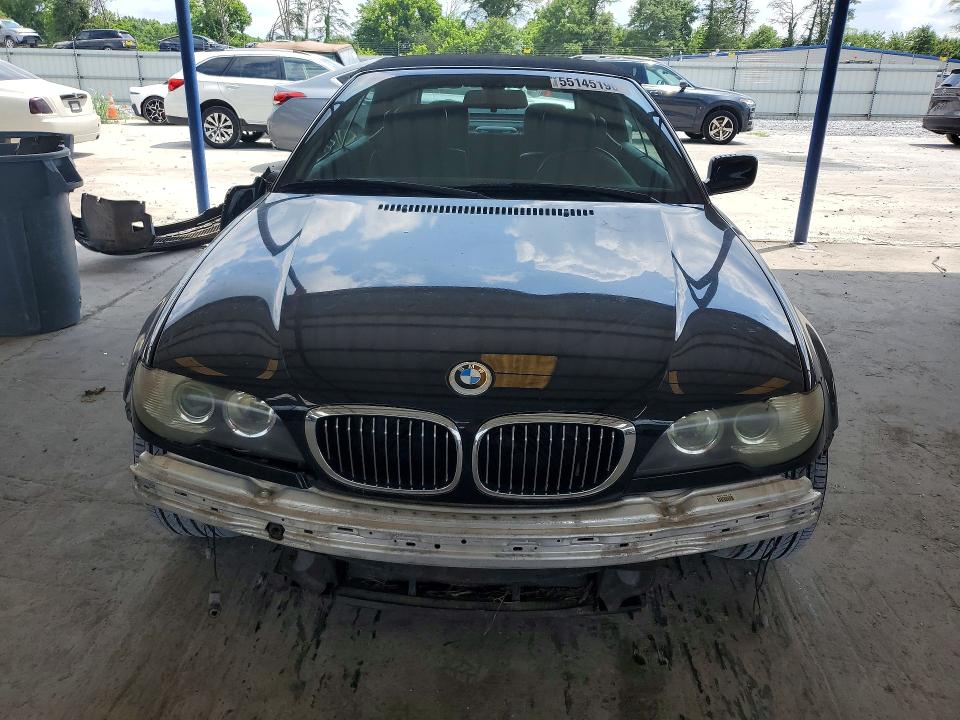 2004 BMW 3er VIN WBABW534X4PL40611 COPART salvage auction — FRONT END, Ga - Cert Of Title-Salvage, sold $1,550 on 2026-07-30 (photo 5)