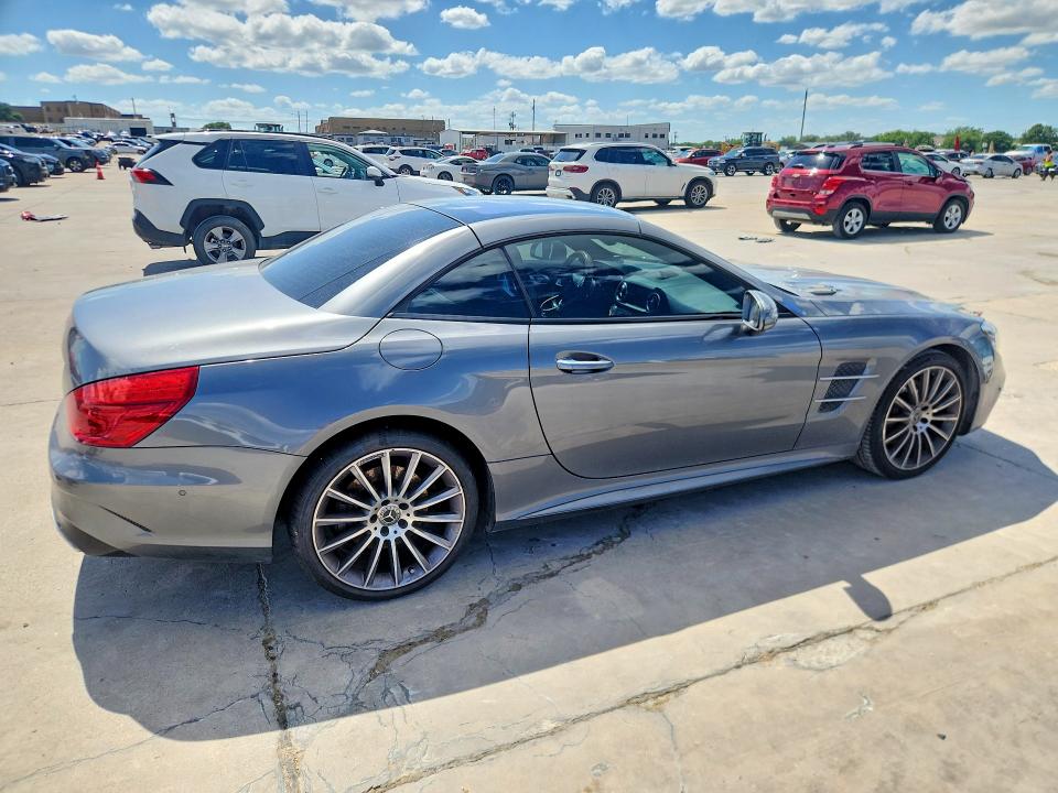 2018 Mercedes-benz Sl-klasse VIN WDDJK7DAXJF052024 COPART salvage auction — WATER/FLOOD, Tx - Salvage Title-Flood Damage, sold $22,500 on 2026-07-16 (photo 3)