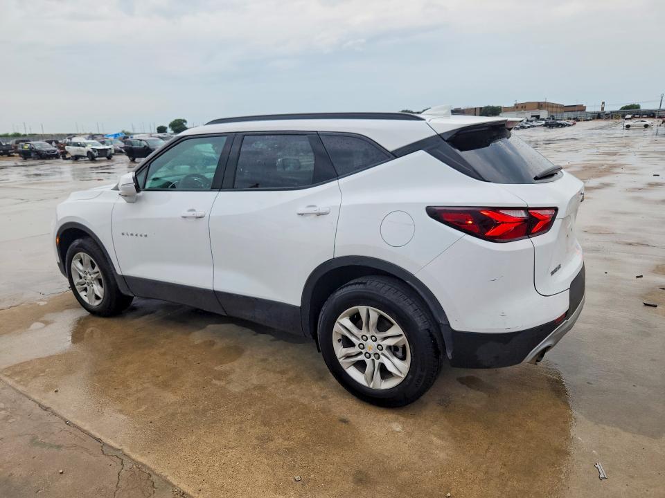 2022 Chevrolet Blazer VIN 3GNKBCR49NS196182 COPART salvage auction — NORMAL WEAR, Tx - Certificate Of Title (P), sold $6,200 on 2026-07-09 (photo 2)