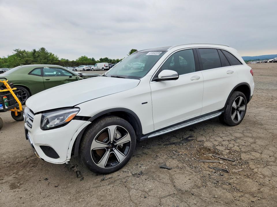 2019 Mercedes-benz Glc class VIN WDC0G5EB6KF514917 COPART salvage auction — FRONT END, Ca - Salvage Certificate, sold $7,200 on 2026-07-27 (photo 1)