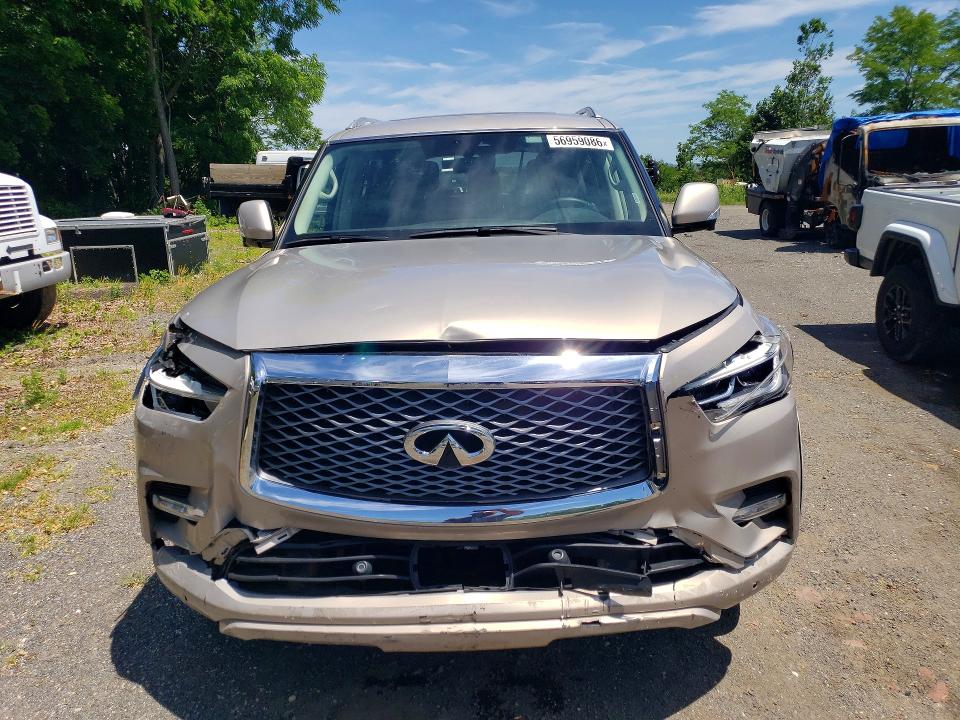 2023 Infiniti Qx80 VIN JN8AZ2AC3P9490300 COPART salvage auction — FRONT END, Fl - Certificate Of Destruction, sold $14,800 on 2026-07-28 (photo 5)