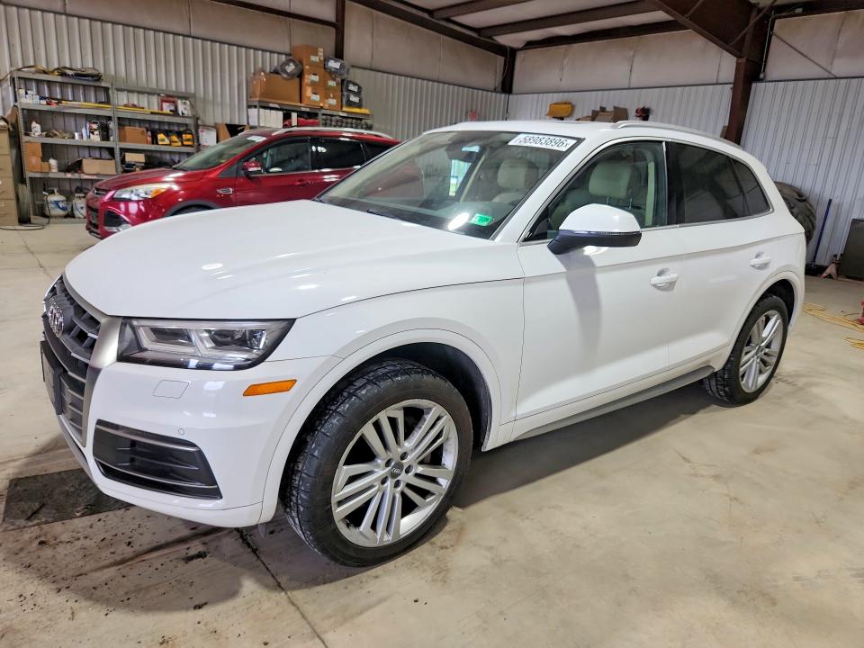 2018 Audi Q5 VIN WA1BNAFY0J2010721 COPART salvage auction — MINOR DENT/SCRATCHES, Va - Certificate Of Title, sold $6,100 on 2026-07-10 (photo 1)