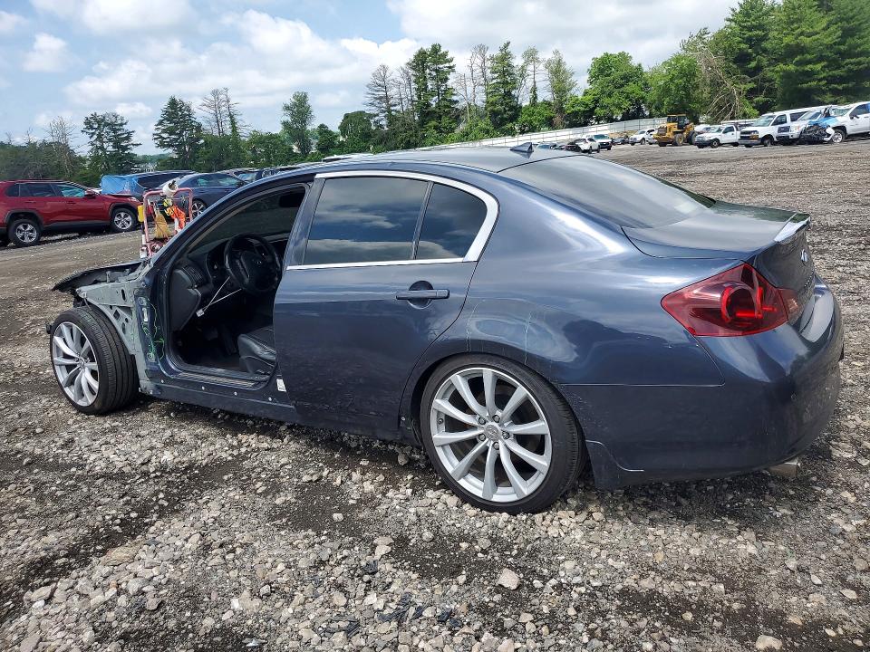 2010 Infiniti G37 VIN JN1CV6ARXAM456390 COPART salvage auction — SIDE, Md - Cert Of Salvage > 75% Damage, sold $1,850 on 2026-07-27 (photo 2)