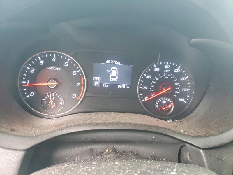 2021 Kia Stinger VIN KNAE15LA6M6095488 COPART salvage auction — VANDALISM, AL - CERT OF TITLE-SALVAGE TITLE, sold $4,000 on 2026-07-27 (photo 9)