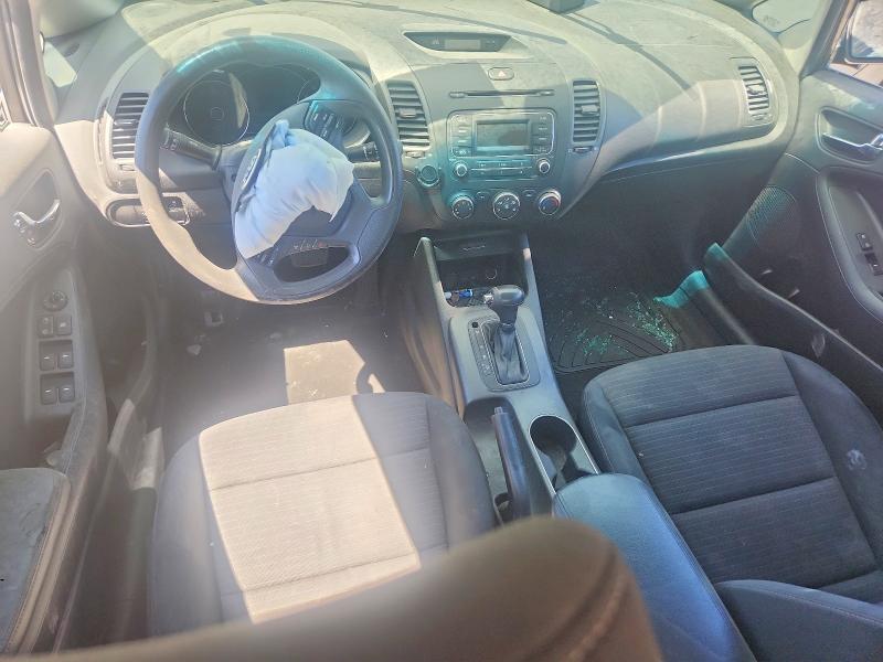 2015 Kia Forte VIN KNAFX4A61F5277829 COPART salvage auction — FRONT END, Ut - Salvage Certificate, sold $350 on 2026-07-03 (photo 8)