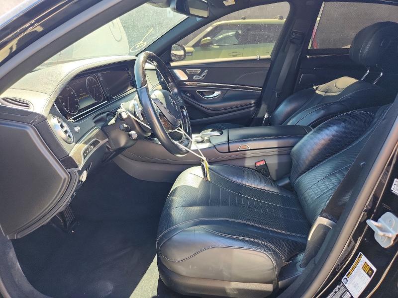 2016 Mercedes-benz S-klasse VIN WDDUG8CB4GA207607 COPART salvage auction — MINOR DENT/SCRATCHES, Nv - Certificate Of Title, sold $13,900 on 2026-07-27 (photo 7)