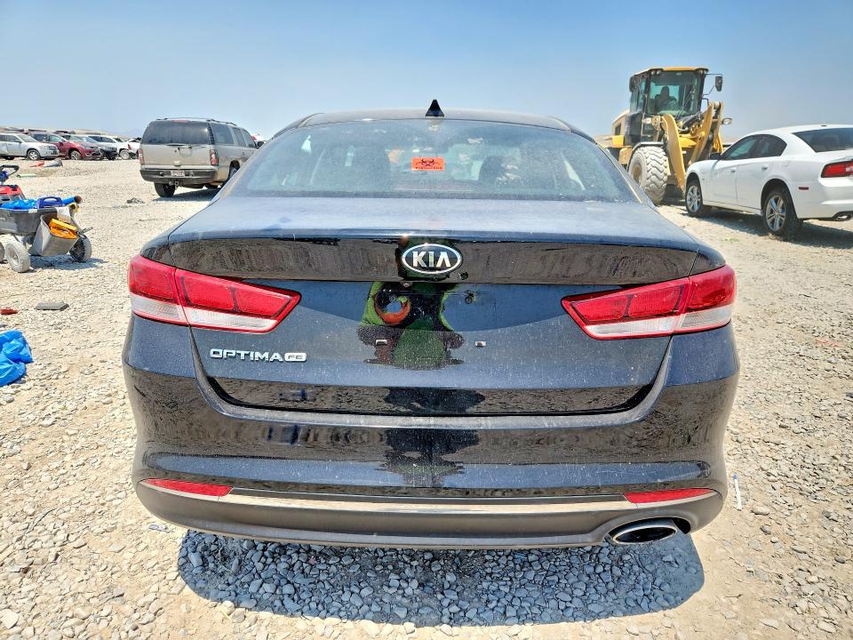 2016 Kia Optima VIN 5XXGT4L32GG088545 COPART salvage auction — FRONT END, Ut - Salvage Certificate, sold $700 on 2026-07-21 (photo 6)