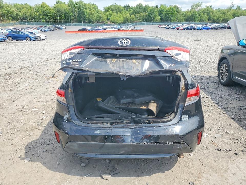 2021 Toyota Corolla VIN JTDEPMAE2MJ169374 COPART salvage auction — REAR END, Pa - Certificate Of Salvage, sold $4,800 on 2026-07-15 (photo 6)
