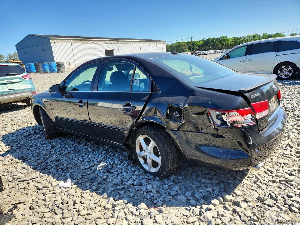 2008 Hyundai Sonata VIN 5NPEU46F08H353771 COPART salvage auction — REAR END, Nj - Cert Of Title-Salvage, sold $400 on 2026-07-13 (photo 2)