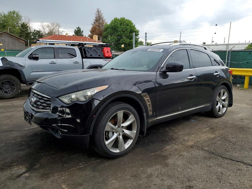 2011 Infiniti Fx50 VIN JN8BS1MW8BM760331 COPART salvage auction — FRONT END, CO - PUBLIC - SALVAGE TITLE (P), sold $1,900 on 2026-07-14 (photo 1)