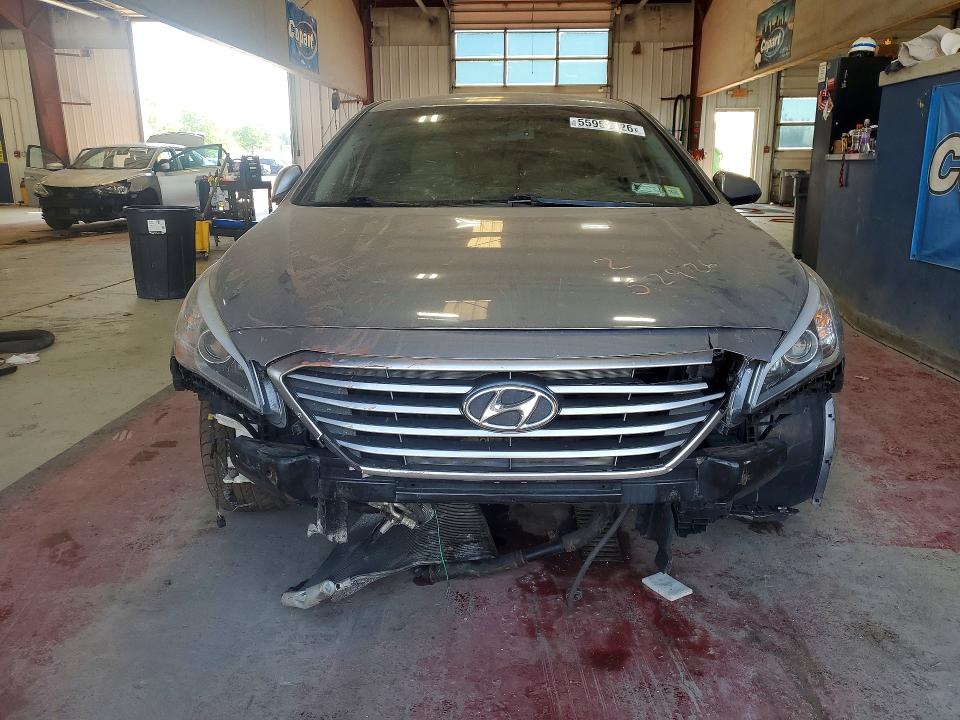 2015 Hyundai Sonata VIN 5NPE24AF9FH226091 COPART salvage auction — FRONT END, Ny - Mv-907A Salvage Certificate, sold $575 on 2026-07-06 (photo 5)