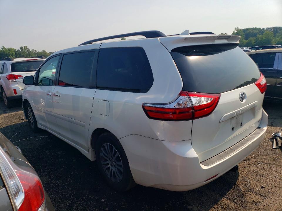 2018 Toyota Sienna VIN 5TDYZ3DC8JS929558 COPART salvage auction — FRONT END, Ct - Cert Of Title-Salvage, sold $5,600 on 2026-07-10 (photo 2)