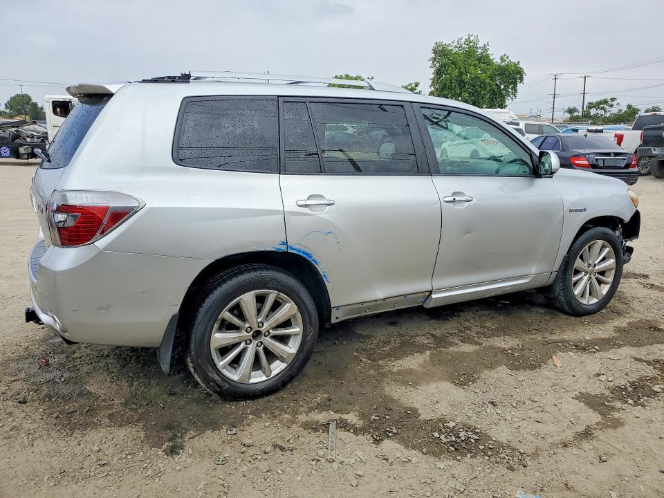 2008 Toyota Highlander hybrid VIN JTEEW44A982010424 COPART salvage auction — FRONT END, Mt - Dis/Dlr/Exp Only Clean Title, sold $1,050 on 2026-07-27 (photo 3)
