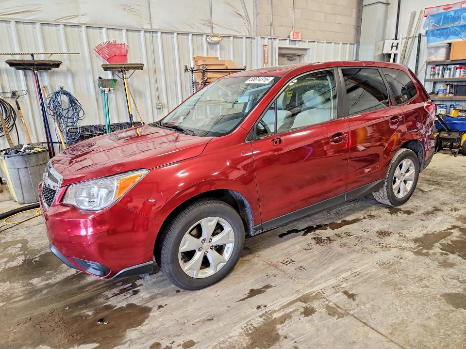 2016 Subaru Forester VIN JF2SJADC1GH408682 COPART salvage auction — HAIL, Wi - Certificate Of Title, sold $9,500 on 2026-07-07 (photo 1)