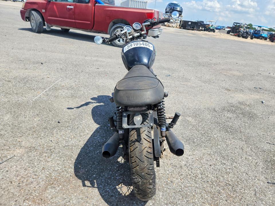 2014 Triumph motorcycle Bonneville VIN SMT910K10ET624852 COPART salvage auction — NORMAL WEAR, CT, sold $325 on 2026-09-16 (photo 4)
