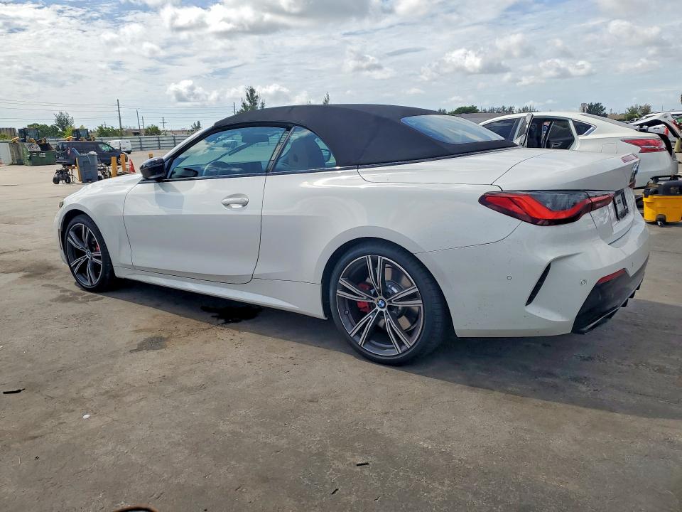 2024 BMW M4 VIN WBA53AT03RCP40732 COPART salvage auction — FRONT END, Fl - Cert Of Title Slvg Rebuildable, sold $26,250 on 2026-07-06 (photo 2)