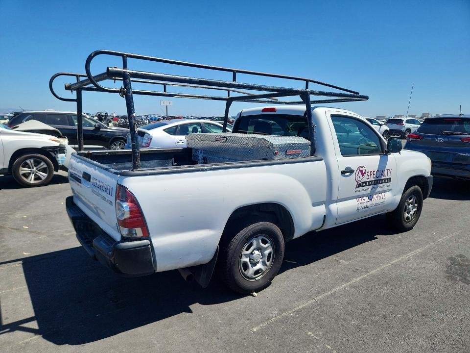 2009 Toyota Tacoma VIN 5TENX22N39Z593162 COPART salvage auction — MECHANICAL, CA - DLR/DIS/EXP ONLY SALVAGE TITLE, sold $2,600 on 2026-07-20 (photo 3)