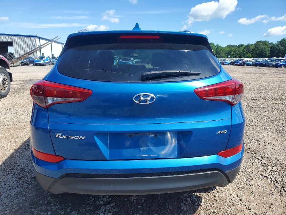 2018 Hyundai Tucson VIN KM8J3CA49JU782707 COPART salvage auction — FRONT END, Ny - Mv-907A Salvage Certificate, sold $4,300 on 2026-07-13 (photo 6)