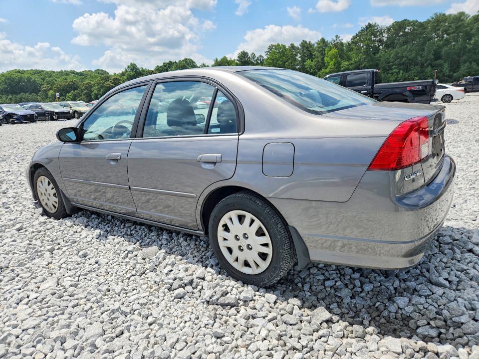 2005 Honda Civic VIN 2HGES15615H509554 COPART salvage auction — MINOR DENT/SCRATCHES, Ga - Certificate Of Title, sold $1,200 on 2026-07-02 (photo 2)