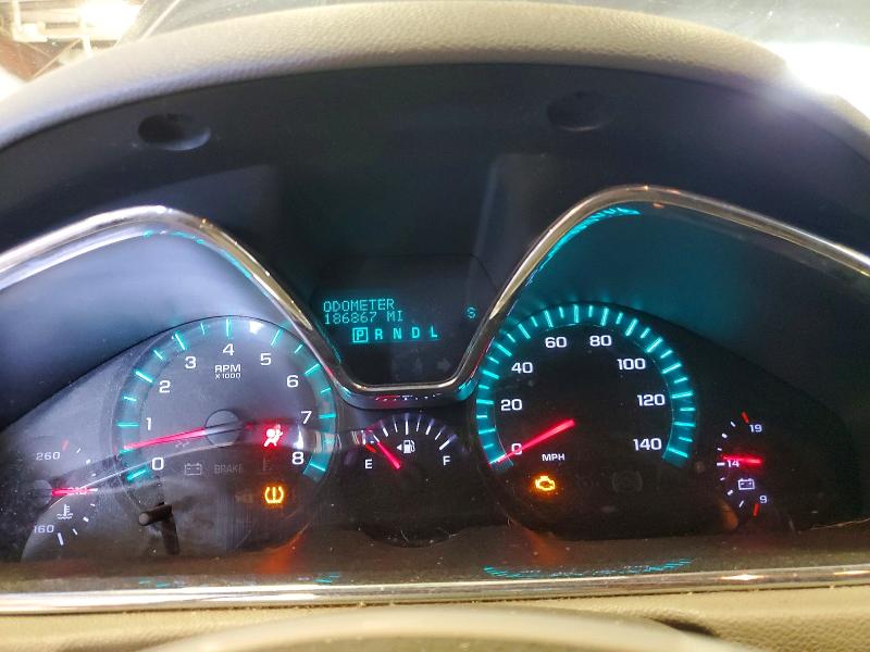 2013 Chevrolet Traverse VIN 1GNKRFED7DJ124741 COPART salvage auction — FRONT END, Mi - Certificate Of Title, sold $775 on 2026-07-31 (photo 9)