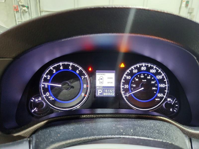 2012 Infiniti G VIN JN1CV6AR6CM976668 COPART salvage auction — FRONT END, MA - CERT OF TITLE-RECONSTRCTD COLL, sold $100 on 2026-07-28 (photo 9)