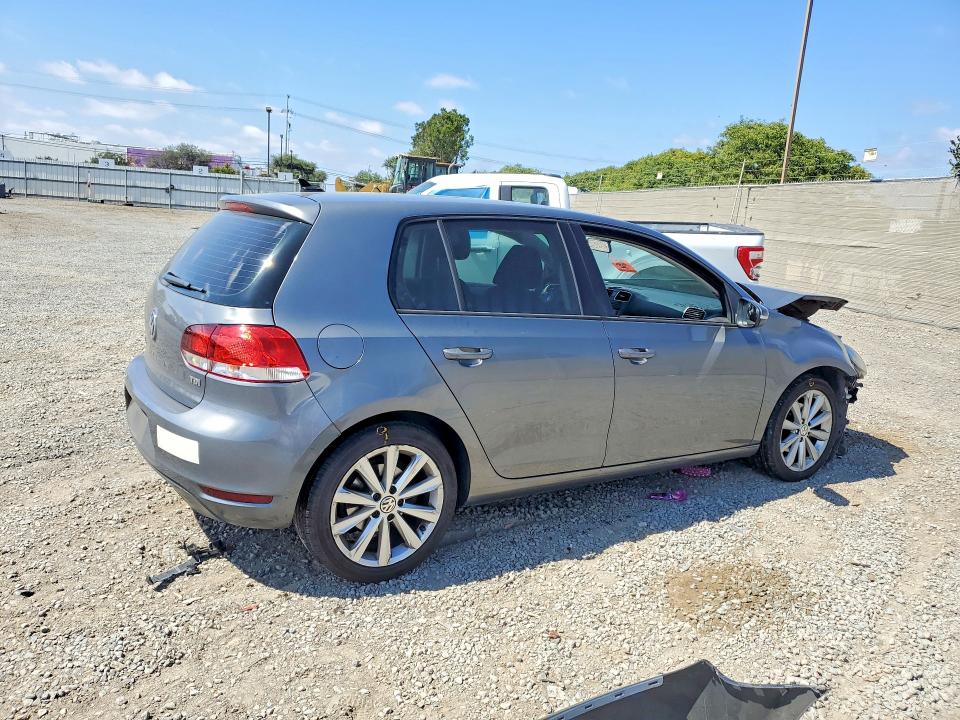 2014 Volkswagen VIN WVWDM7AJ4EW002120 COPART salvage auction — FRONT END, Ca - Salvage Certificate, sold $125 on 2026-07-21 (photo 3)