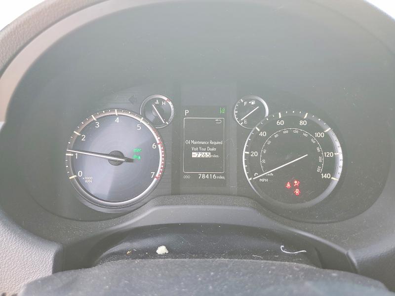 2020 Lexus Gx VIN JTJAM7BX5L5245814 COPART salvage auction — FRONT END, Ca - Salvage Certificate, sold $17,500 on 2026-07-07 (photo 9)