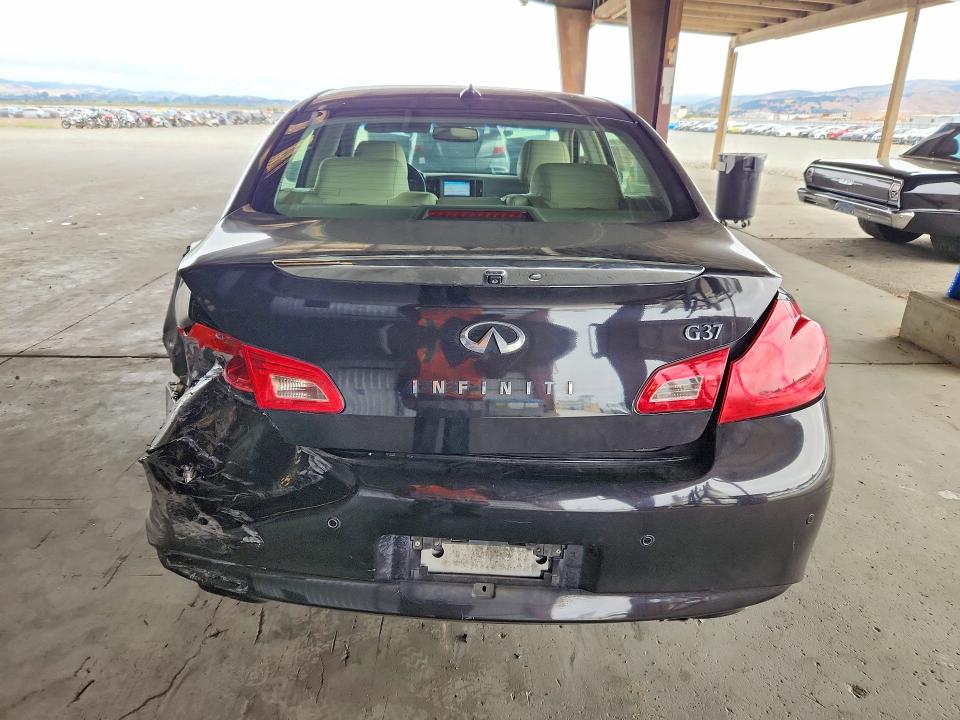 2012 Infiniti VIN JN1CV6AP0CM935984 COPART salvage auction — REAR END, Ca - Salvage Certificate, sold $950 on 2026-07-02 (photo 6)