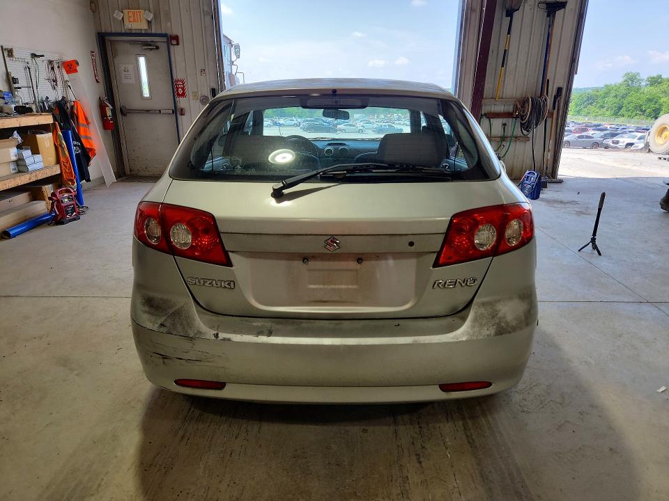 2008 Suzuki Reno VIN KL5JD66Z08K829223 COPART salvage auction — FRONT END, WV - CERTIFICATE OF TITLE, sold $1,200 on 2026-07-10 (photo 6)