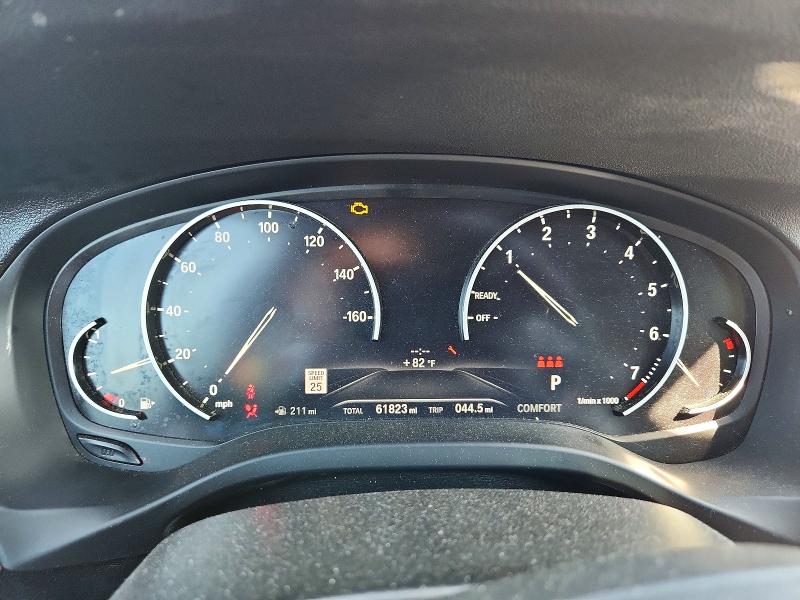 2020 BMW X3 VIN 5UXTY5C07L9D33599 COPART salvage auction — FRONT END, Nj - Cert Of Title-Salvage, sold $10,100 on 2026-07-28 (photo 9)