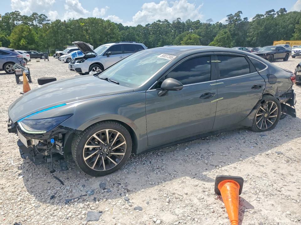 2021 Hyundai Sonata VIN 5NPEH4J29MH117087 — COPART salvage auction photo