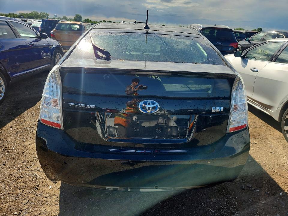 2010 Toyota Prius VIN JTDKN3DU0A0122738 COPART salvage auction — FRONT END, Il - Salvage Certificate, sold $1,600 on 2026-07-21 (photo 6)