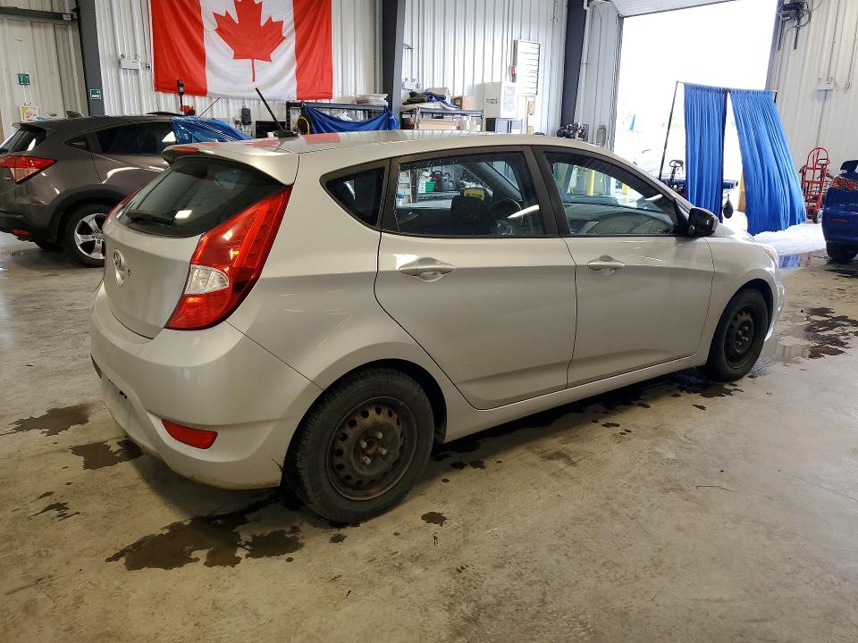 2016 Hyundai Accent VIN KMHCT5AE6GU276337 COPART salvage auction — FRONT END, On - Permit Salvage, sold $1,050 on 2026-07-16 (photo 3)