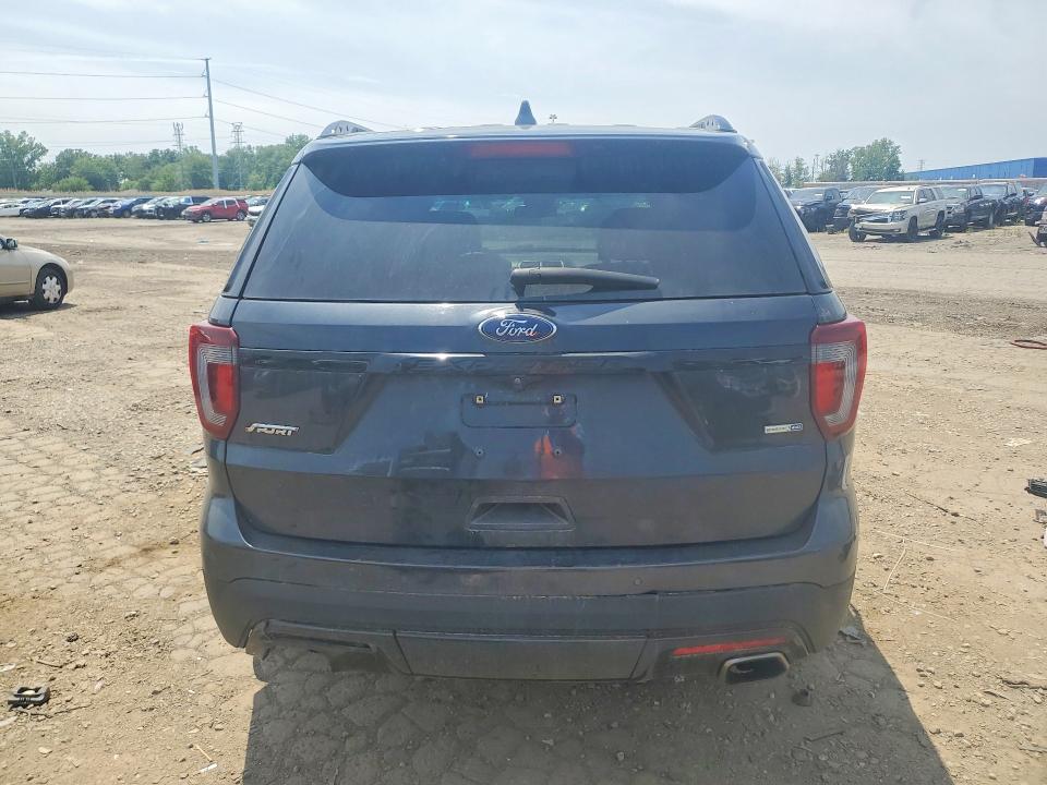 2017 Ford Explorer VIN 1FM5K8GTXHGA58033 COPART salvage auction — FRONT END, MI - CERTIFICATE OF TITLE, sold $2,950 on 2026-07-02 (photo 6)