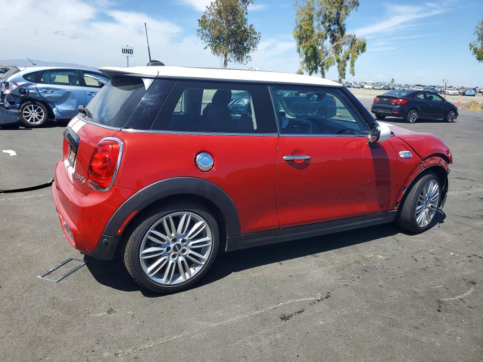 2018 Mini Cooper VIN WMWXP7C59J2A48970 COPART salvage auction — FRONT END, Ca - Salvage Certificate, sold $3,450 on 2026-07-22 (photo 3)