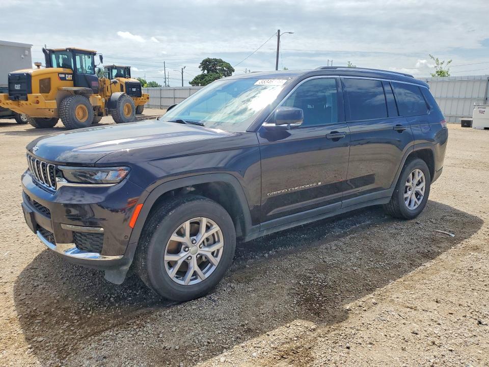 2022 Jeep Grand cherokee l VIN 1C4RJKBG0N8627221 — COPART salvage auction photo