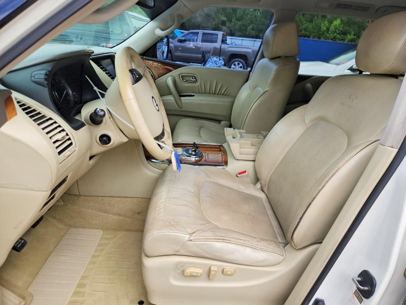 2011 Infiniti Qx56 VIN JN8AZ2NF9B9500017 COPART salvage auction — FRONT END, Fl - Certificate Of Destruction, sold $1,650 on 2026-07-10 (photo 7)