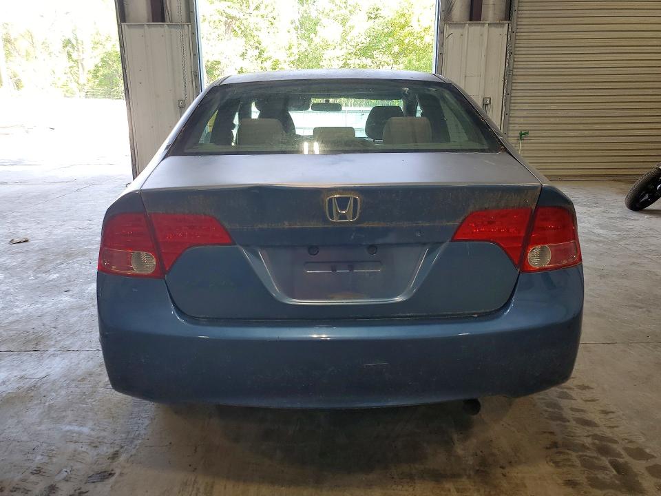 2006 Honda Civic VIN 2HGFA16586H508898 COPART salvage auction — MECHANICAL, Ny - Certificate Of Title, sold $300 on 2026-07-06 (photo 6)