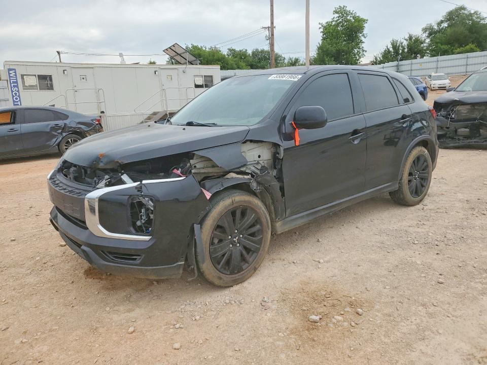 2021 Mitsubishi Outlander VIN JA4ARUAU7MU007460 COPART salvage auction — FRONT END, Ok - Certificate Of Title, sold $3,700 on 2026-07-07 (photo 1)