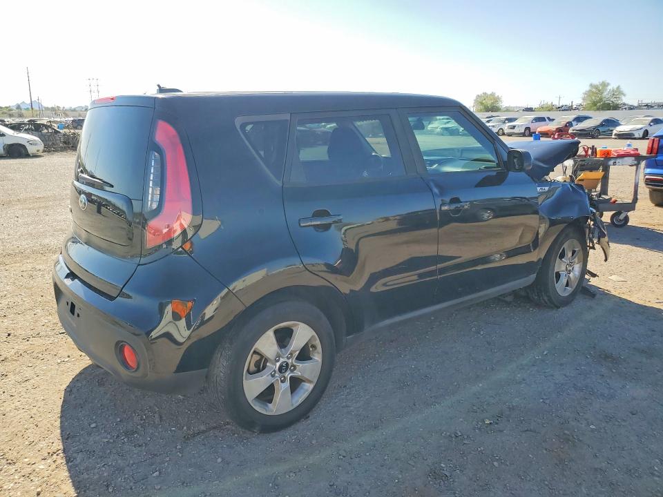 2017 Kia Soul VIN KNDJN2A27H7423615 COPART salvage auction — FRONT END, Az - Cert Of Title - Salvage, sold $1,100 on 2026-07-10 (photo 3)
