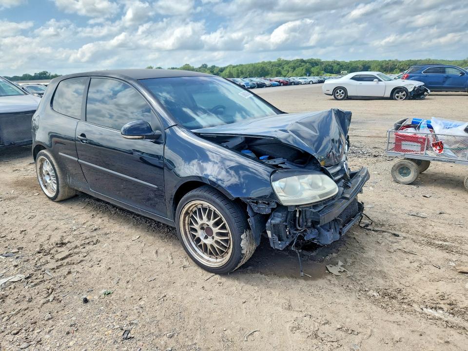 2007 Volkswagen Golf VIN WVWBR71KX7W243023 COPART salvage auction — FRONT END, Ks - Cert Of Title-Salvage, sold $450 on 2026-08-06 (photo 4)