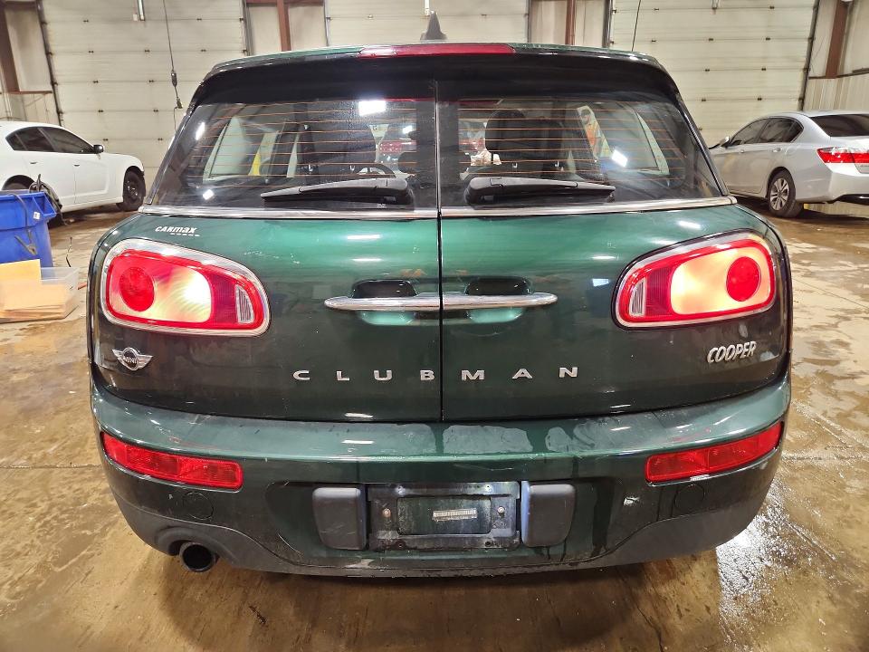 2016 Mini Cooper VIN WMWLN5C54G2E31006 COPART salvage auction — FRONT END, Pa - Certificate Of Salvage, sold $1,450 on 2026-07-10 (photo 6)