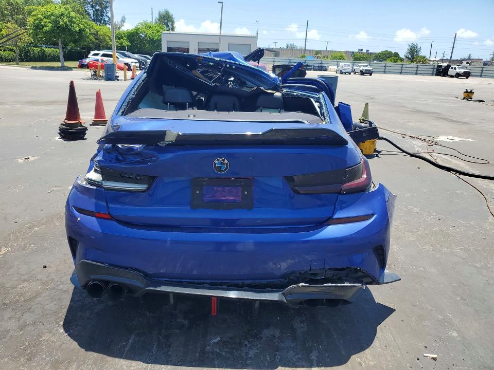 2020 BMW M340i VIN WBA5U7C06LFH54536 COPART salvage auction — ALL OVER, FL - CERTIFICATE OF DESTRUCTION, sold $950 on 2026-07-27 (photo 6)