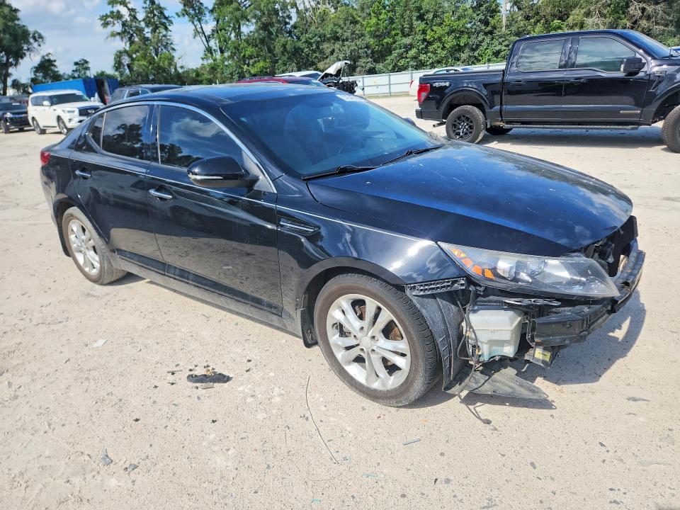 2013 Kia Optima VIN 5XXGN4A71DG120378 COPART salvage auction — FRONT END, Fl - Cert Of Title Slvg Rebuildable, sold $425 on 2026-07-14 (photo 4)