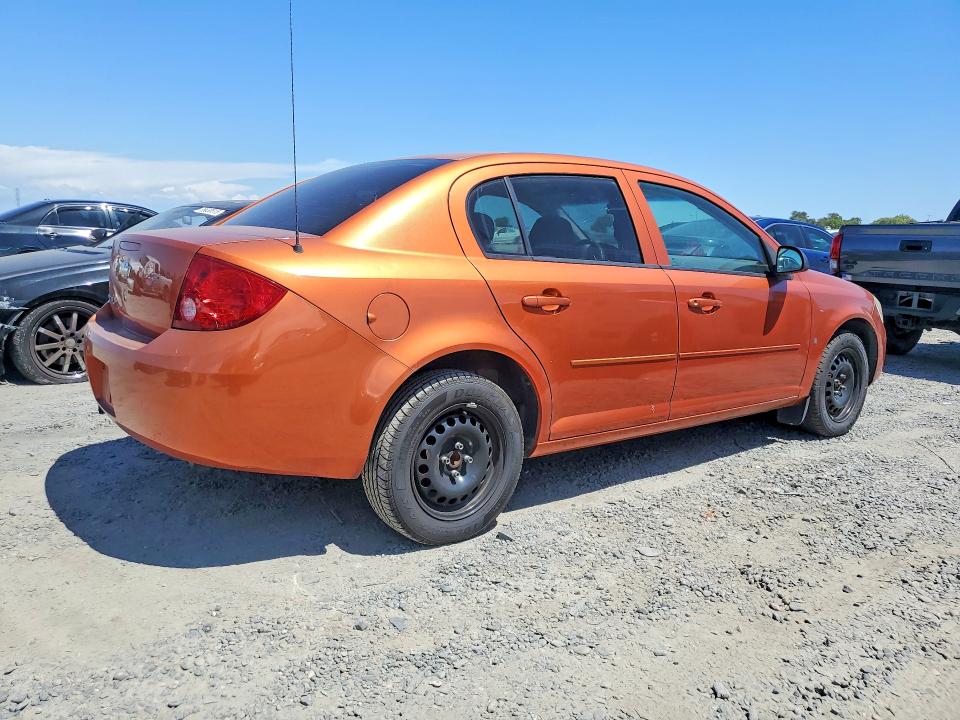 2007 Chevrolet Cobalt VIN 1G1AK58F277271530 COPART salvage auction — NORMAL WEAR, Ca - Dis/Dlr/Exp Only Clean Title, sold $200 on 2026-07-09 (photo 3)