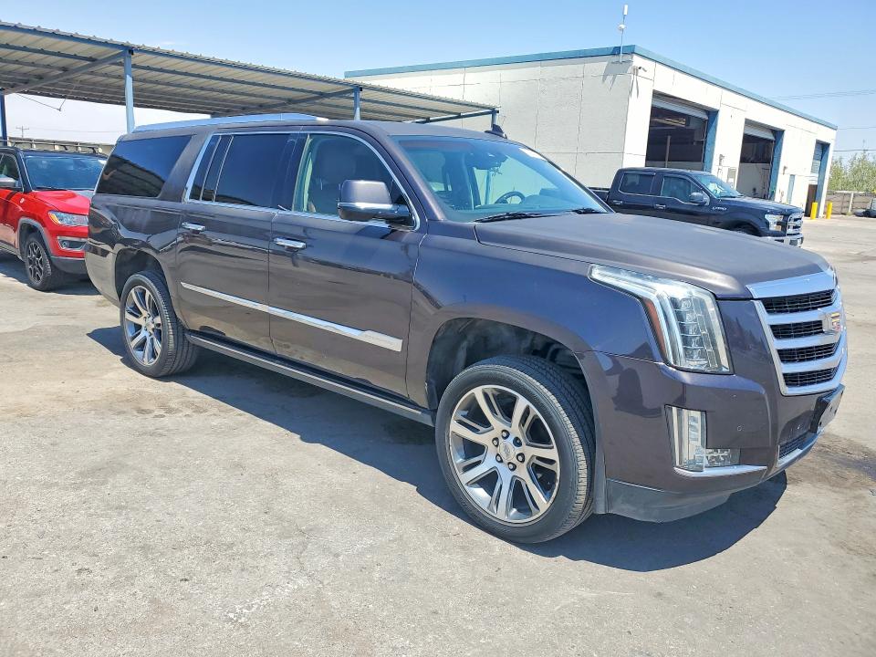 2015 Cadillac Escalade esv VIN 1GYS4TKJ1FR507573 COPART salvage auction — MINOR DENT/SCRATCHES, Tx - Certificate Of Title, sold $14,475 on 2026-07-24 (photo 4)